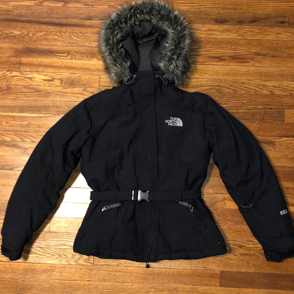 North Face Winter Coat with Buckle